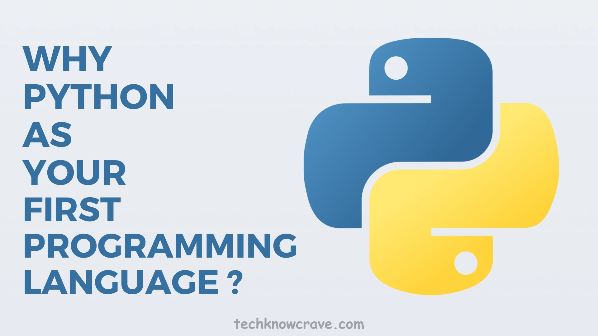 why-python-as-your-first-programming-language